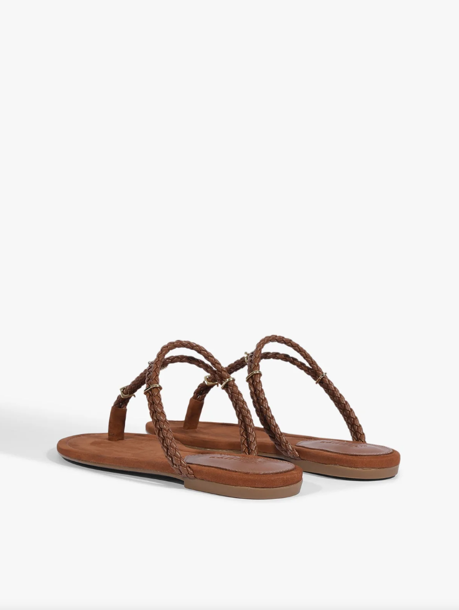 Cordelia Flat Sandal side/back