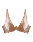 Charlotte Sheer Overlay Demi Bra by itself