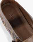 Vick Buckle Leather Ballet Flat insole detail