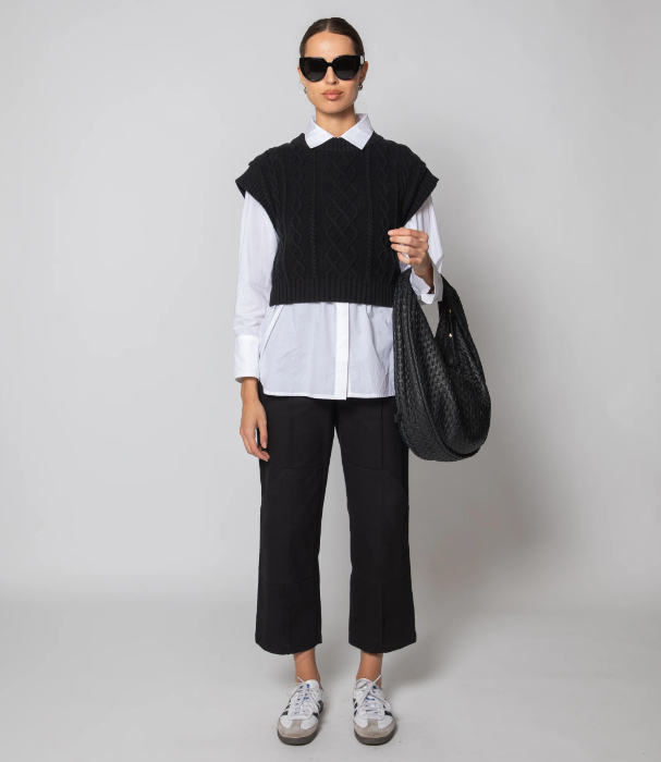 Gigi Cap Sleeve Sweater