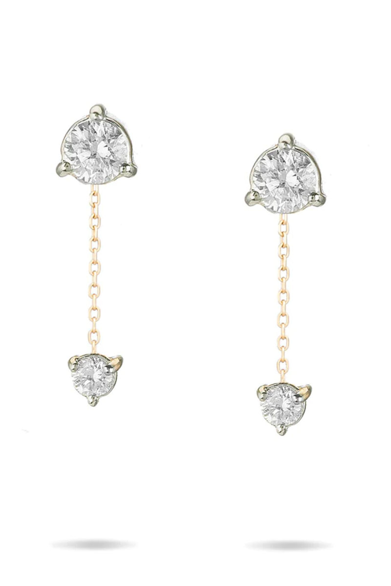 Adina Reyter Diamond Amigos Chain Posts Flat Lay