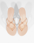Roslyn Jelly Thong Sandal top view