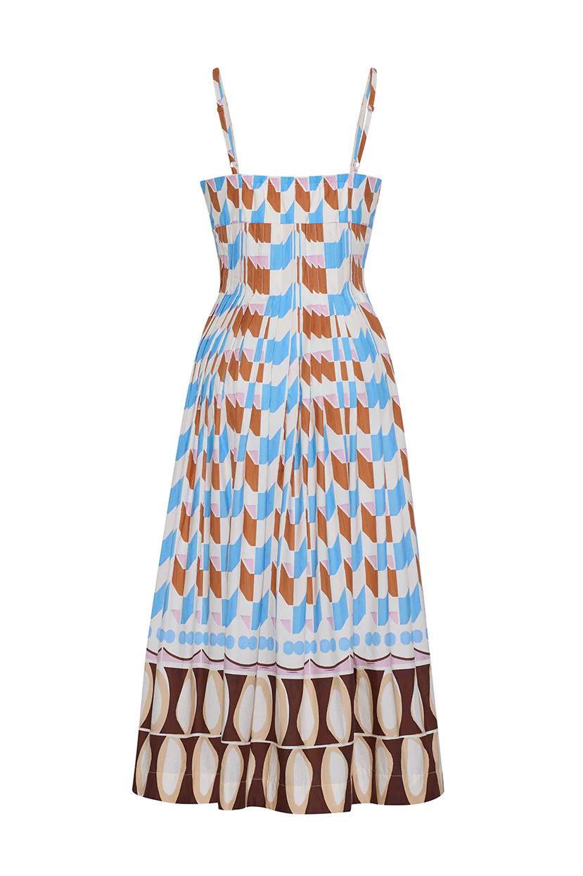 Sea Island Dress back view
