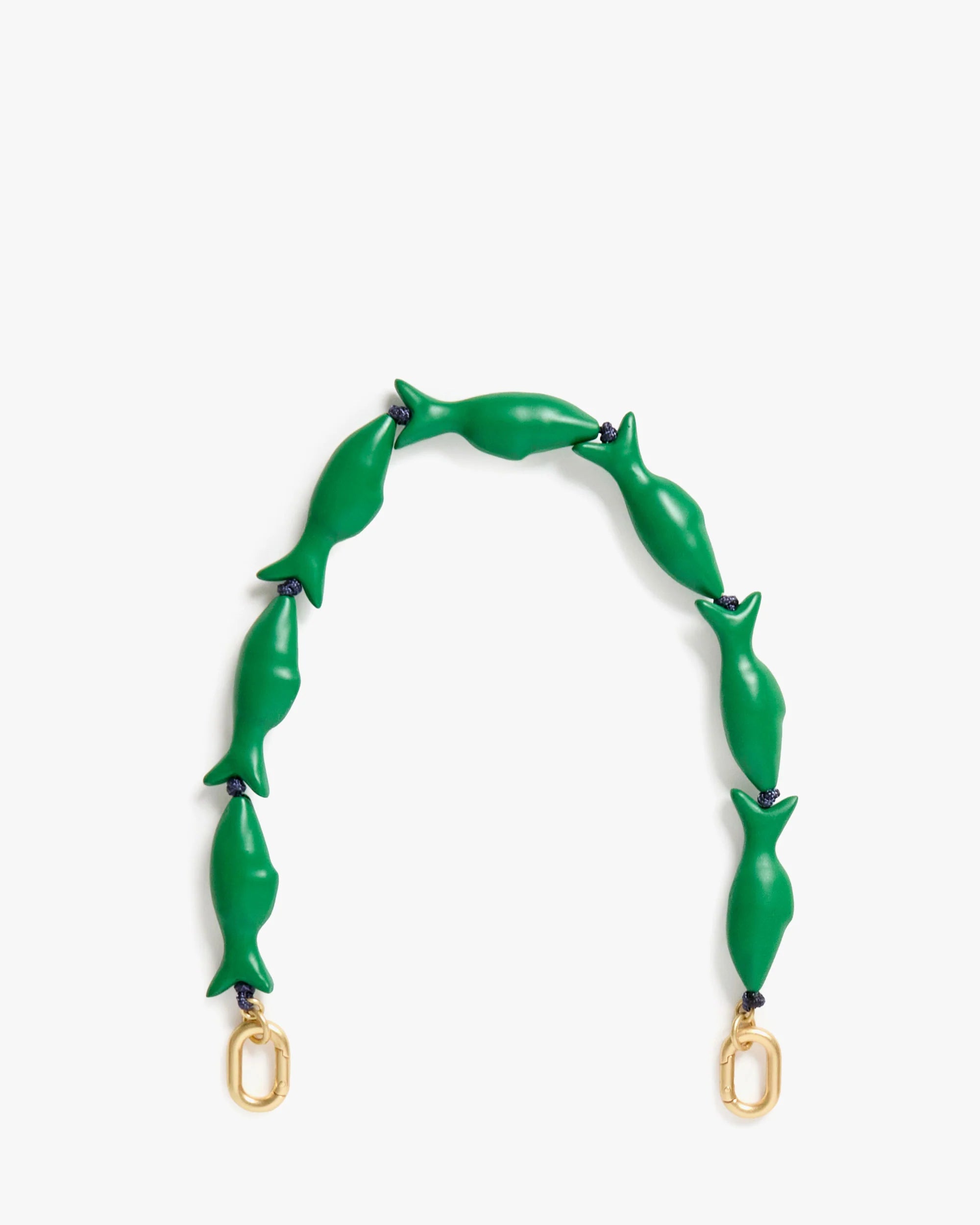 Shortie Strap Emerald Sardine by itself