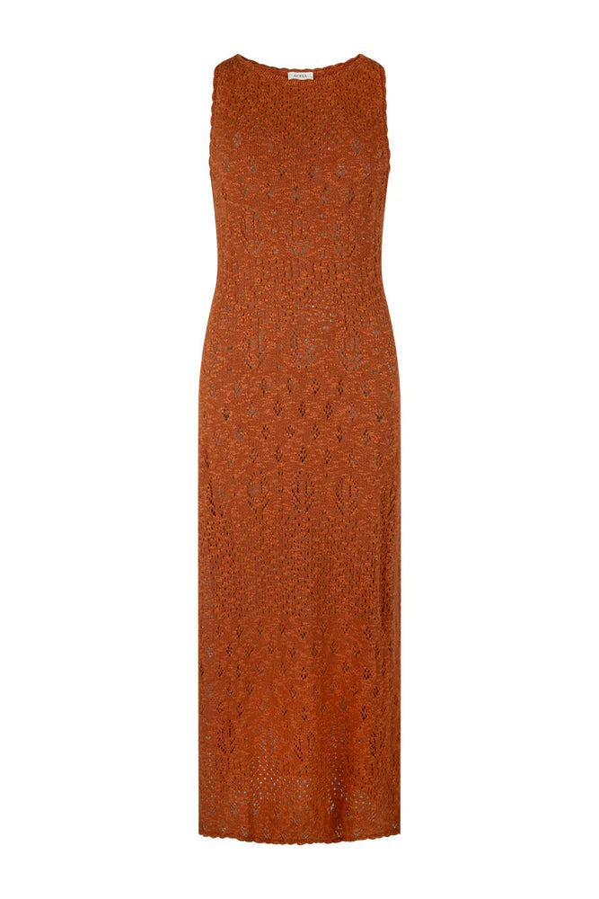 Rhodes Knit Maxi Dress by itself front