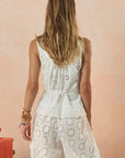Yaya Lace Cami back