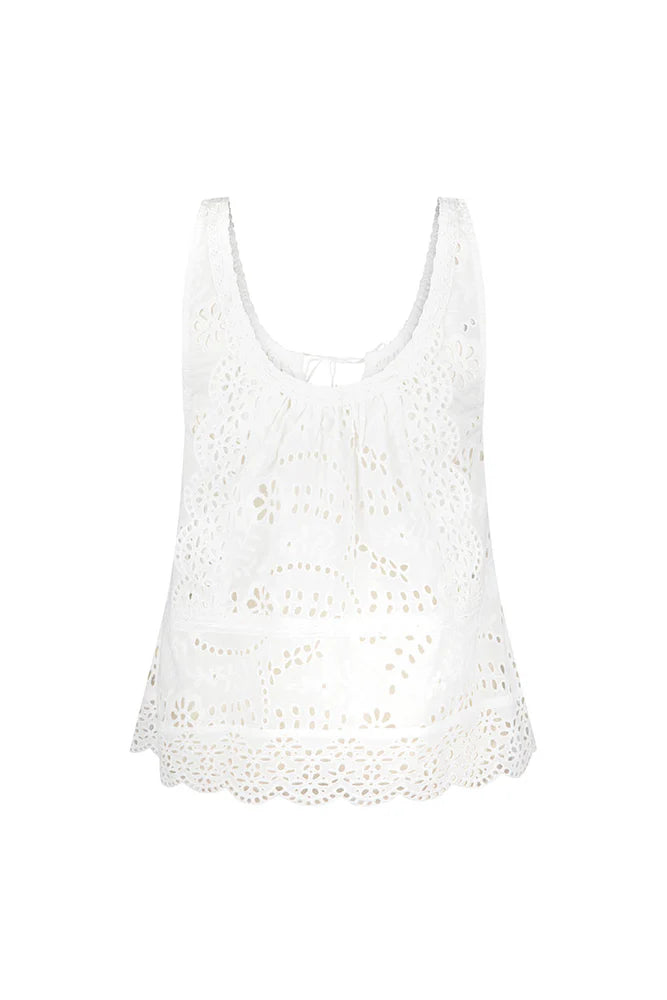 Yaya Lace Cami by itself back
