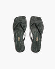 Square Toe Lily Croc side by side