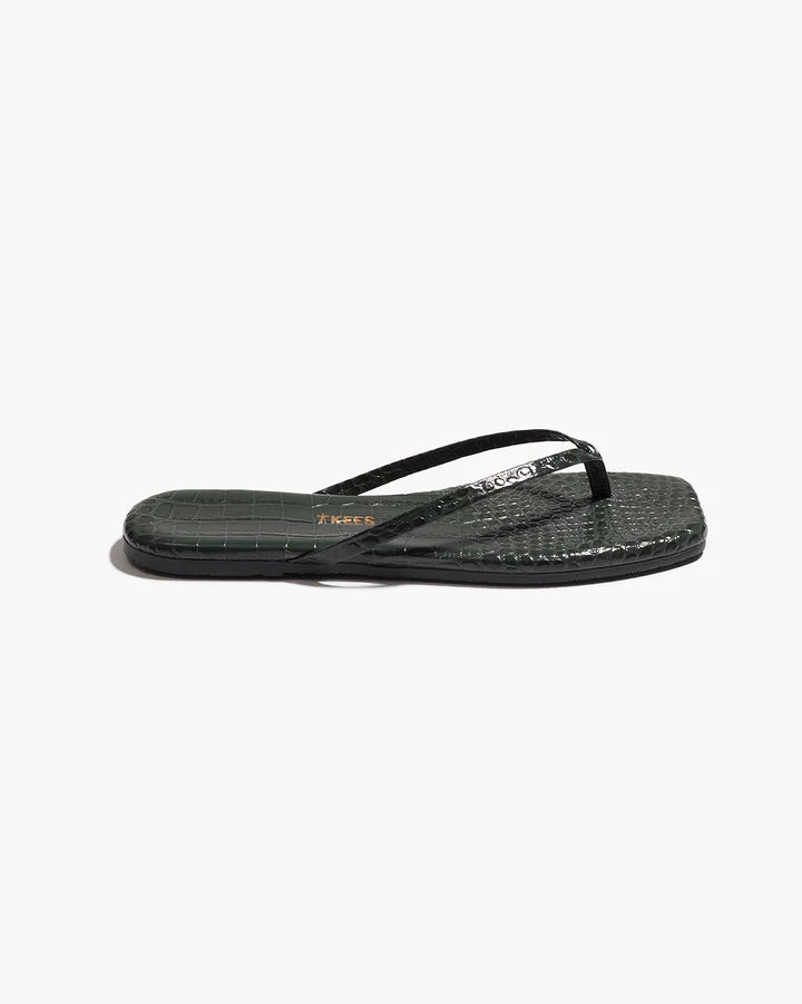 Square Toe Lily Croc side view
