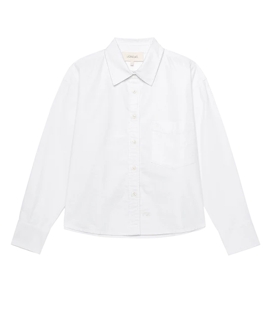 The Cropped Oxford Shirt by itself