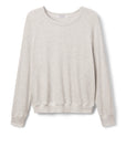 Beige sweatshirt on a white background front view front view