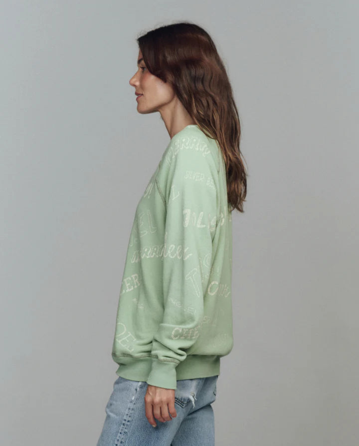 The College Sweatshirt with Holiday Greetings side