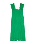 The Ruffle Coverup laid flat