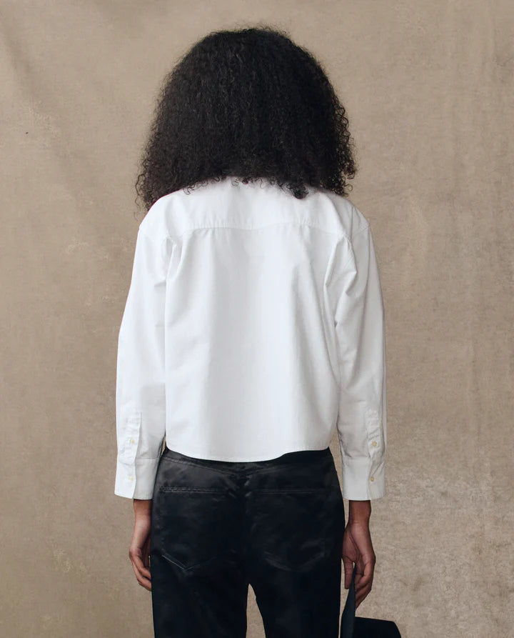 The Cropped Oxford Shirt back