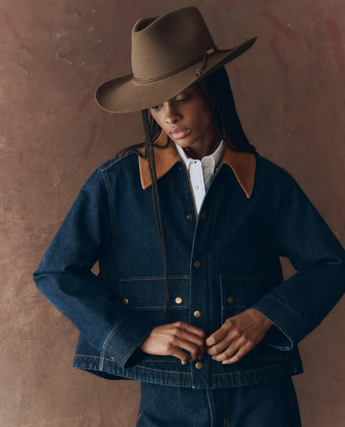The Denim Swingy Jacket – Penelope T