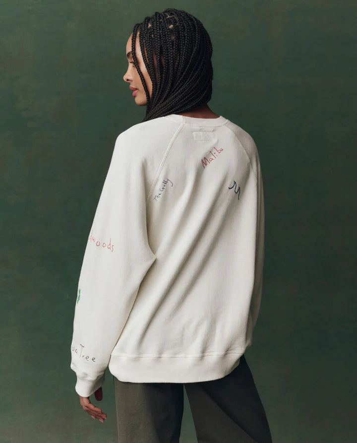 The Slouch Sweatshirt with Golden State Embroidery back