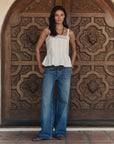 The Structured Victorian Tank full body front