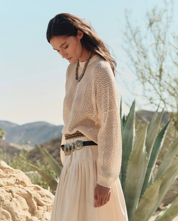 The Crochet Pullover side view