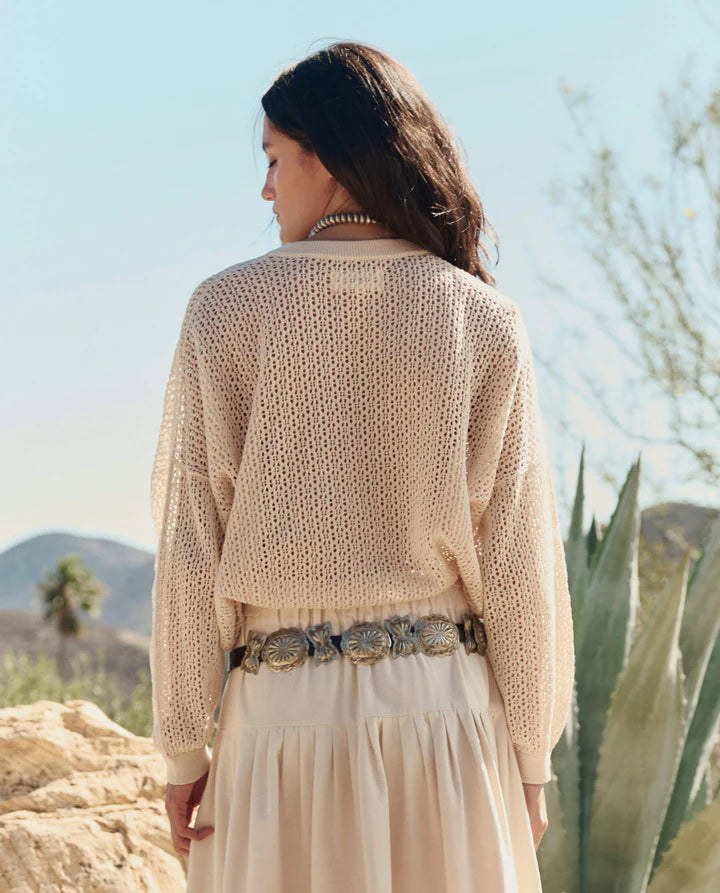 The Crochet Pullover back