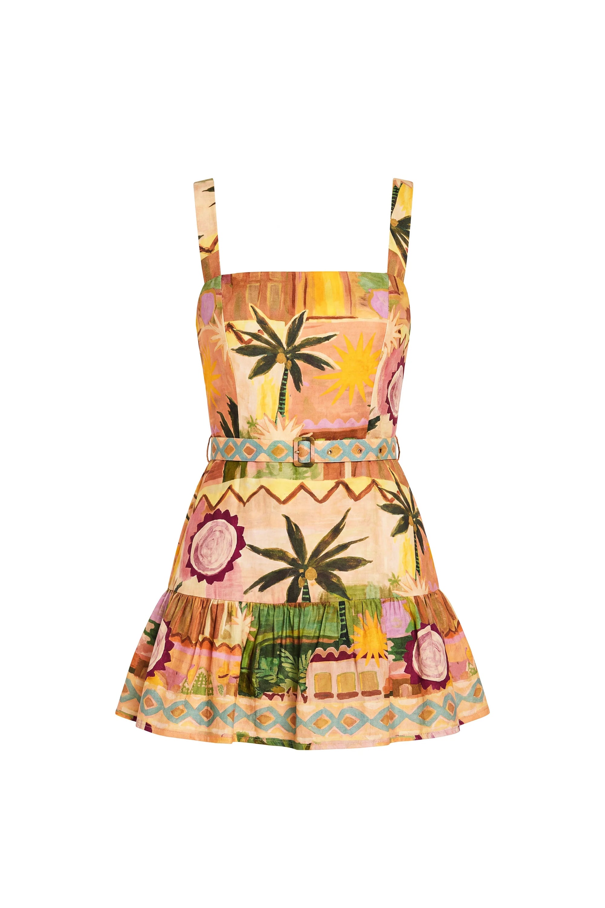 april romper on a white background