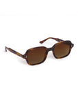 Tommie Havana Polarized Sunglasses by itself side view