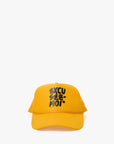 Trucker Hat Marigold Excusez Moi front
