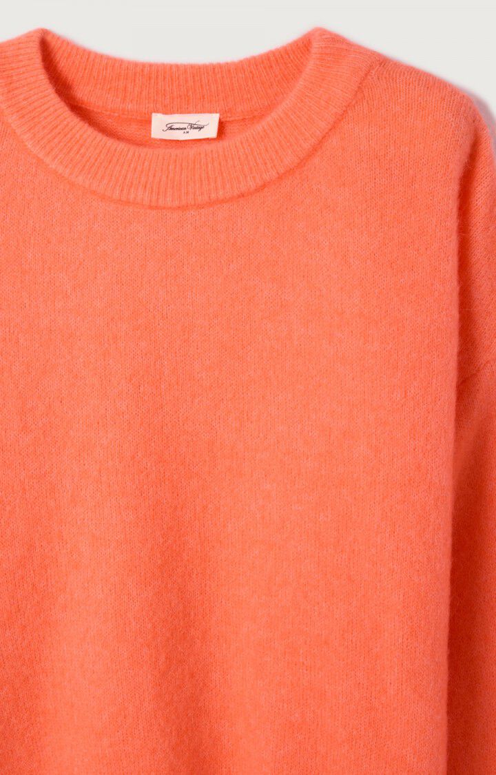 Jumper Vitow Salmon Melange laid flat super close up