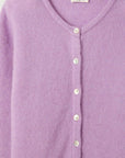 Button Down Cardigan Sweater super close up