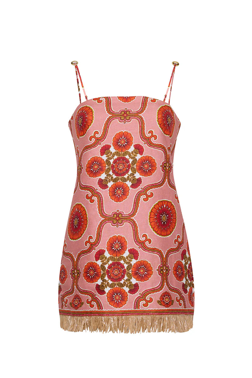 Valencia Mini Dress by itself front