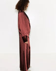 Nella Satin Wide Leg Pant side view