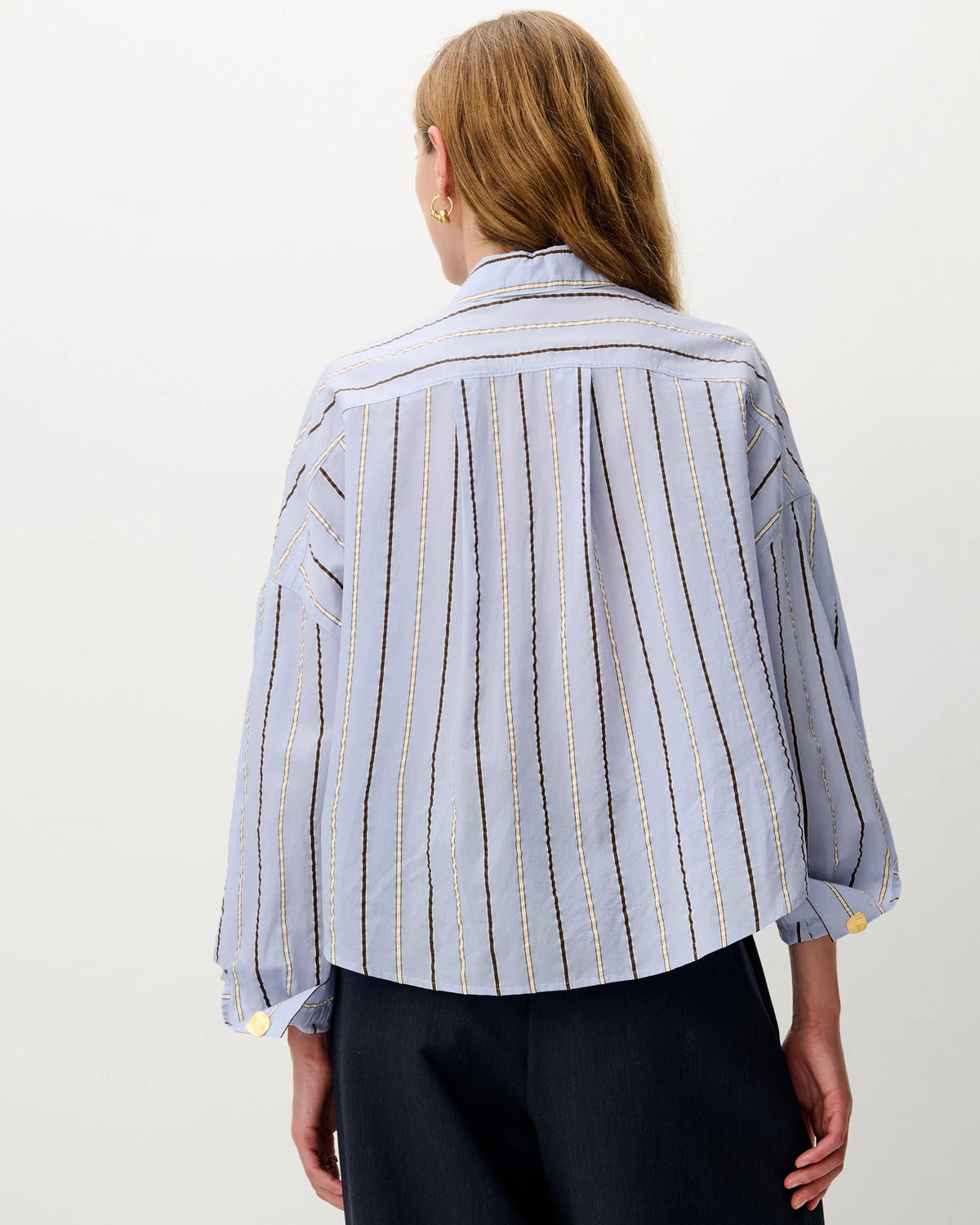Balanca Shirt back view on model