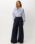 Balanca Shirt full body front view on model