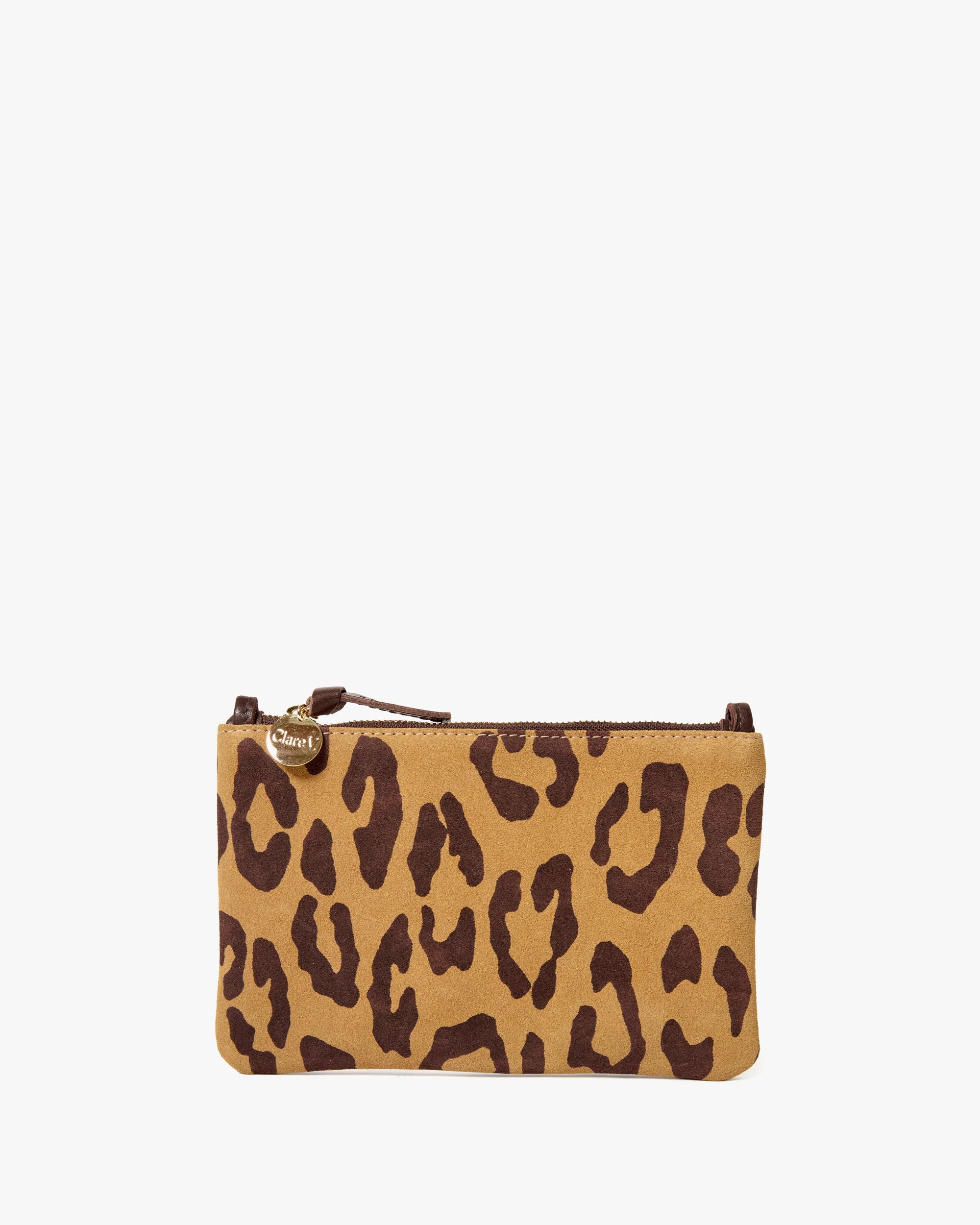 Wallet Clutch w/ Tabs Pablo Cat Suede by itself