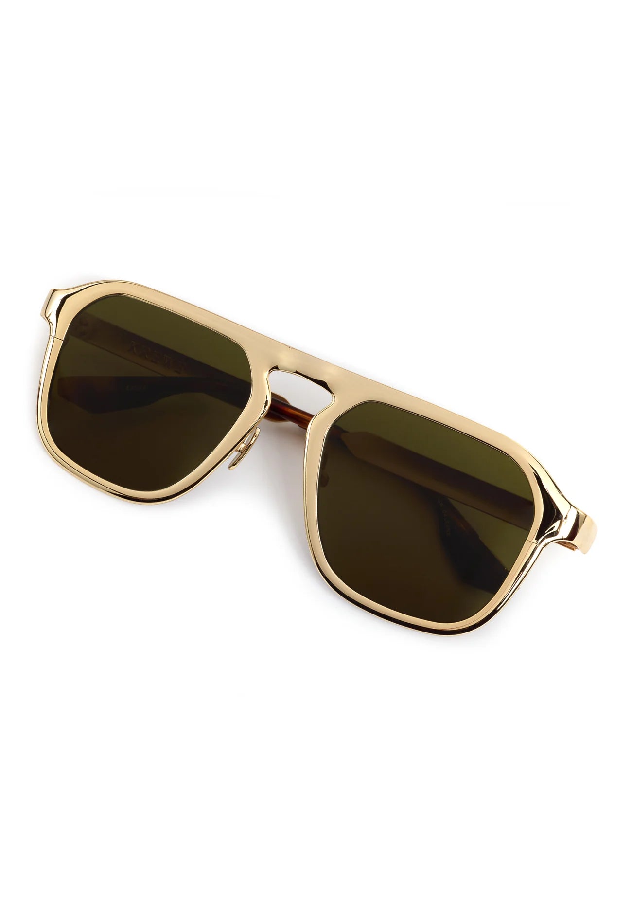 Zander Chroma 12k Chroma + Havana Sunglasses folded