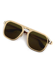 Zander Chroma 12k Chroma + Havana Sunglasses folded