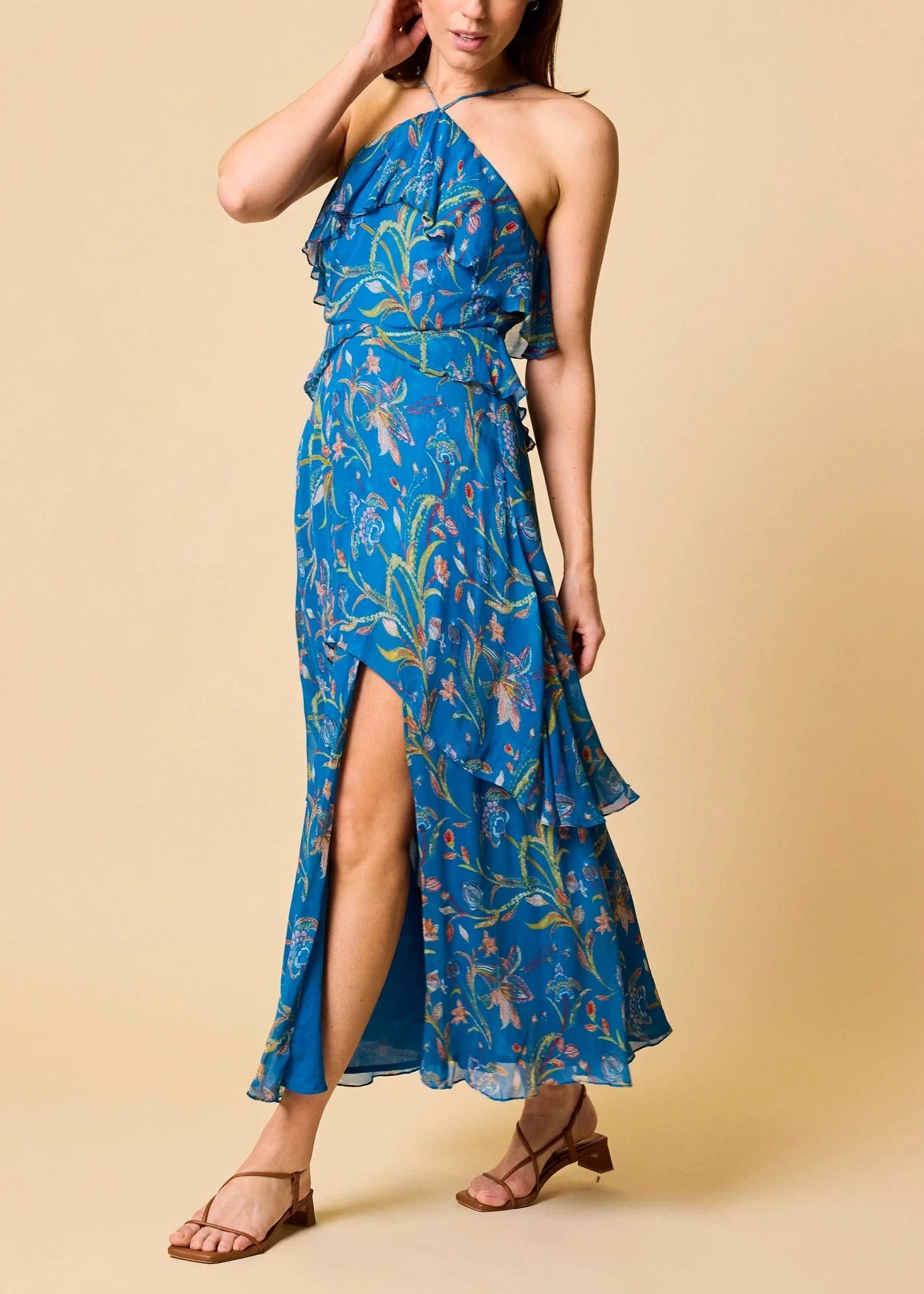 Aphrodite Ankle Dress front/side