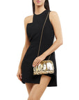 Betty Metallic Clutch