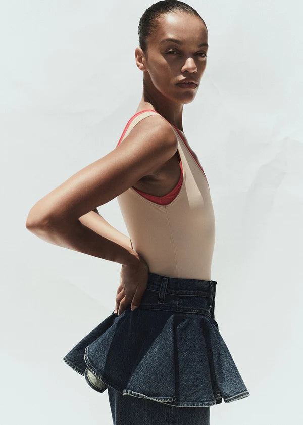 Tora Bodysuit in Nude