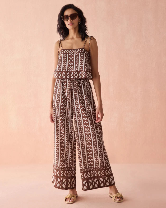 Tillie Tank and Callie Pant front