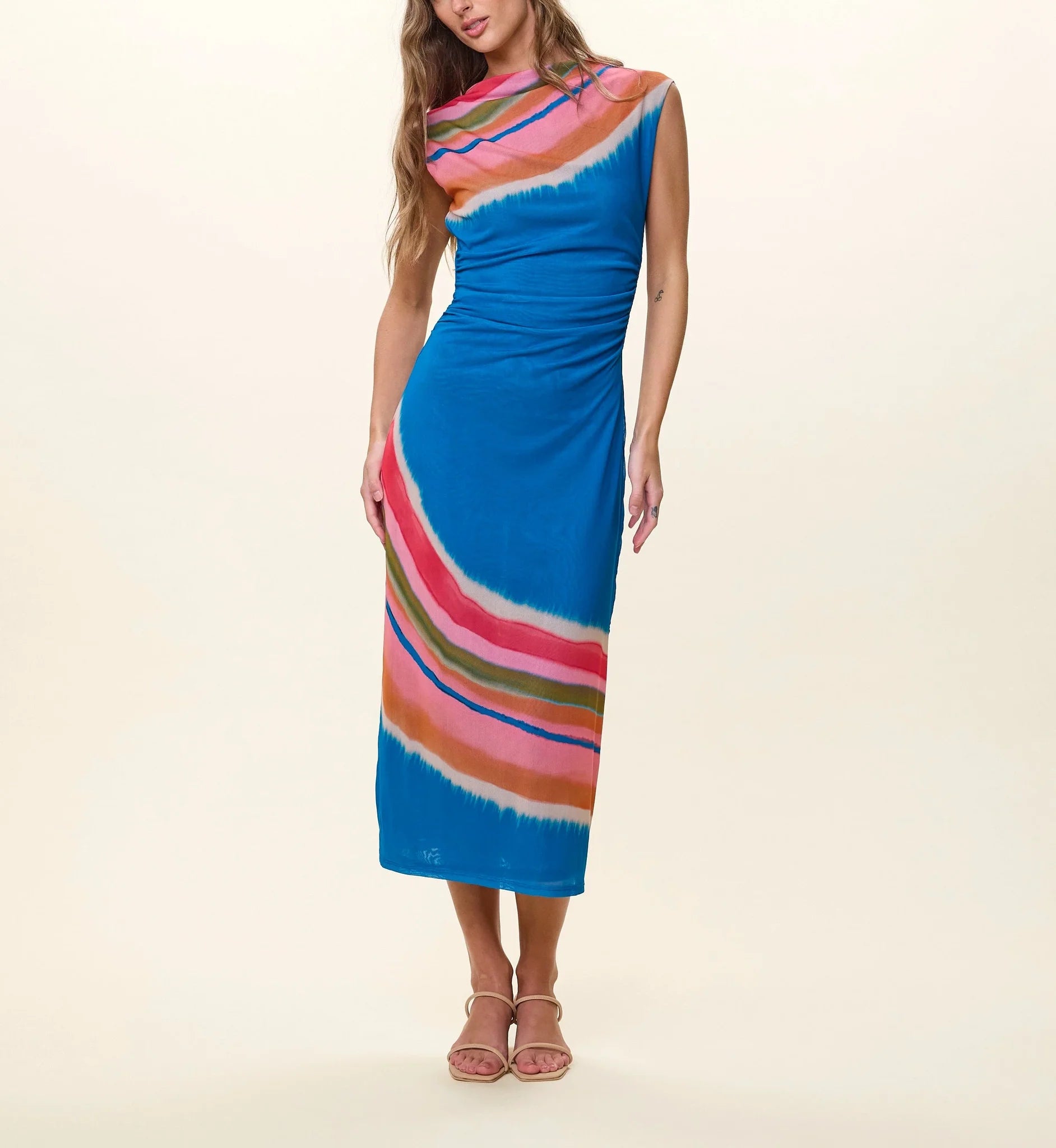 Carrie Midi Dress front