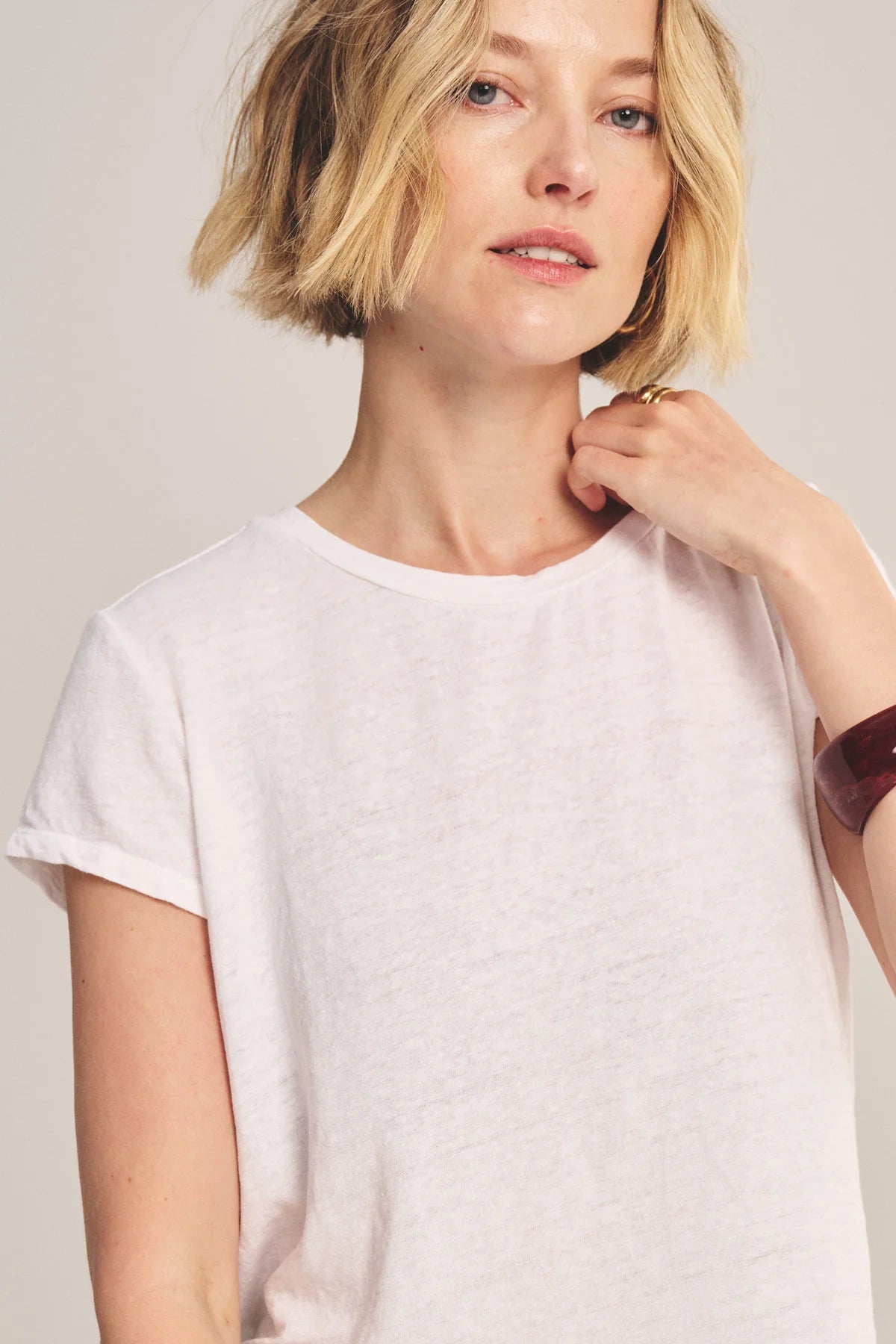 Casey Tee close up