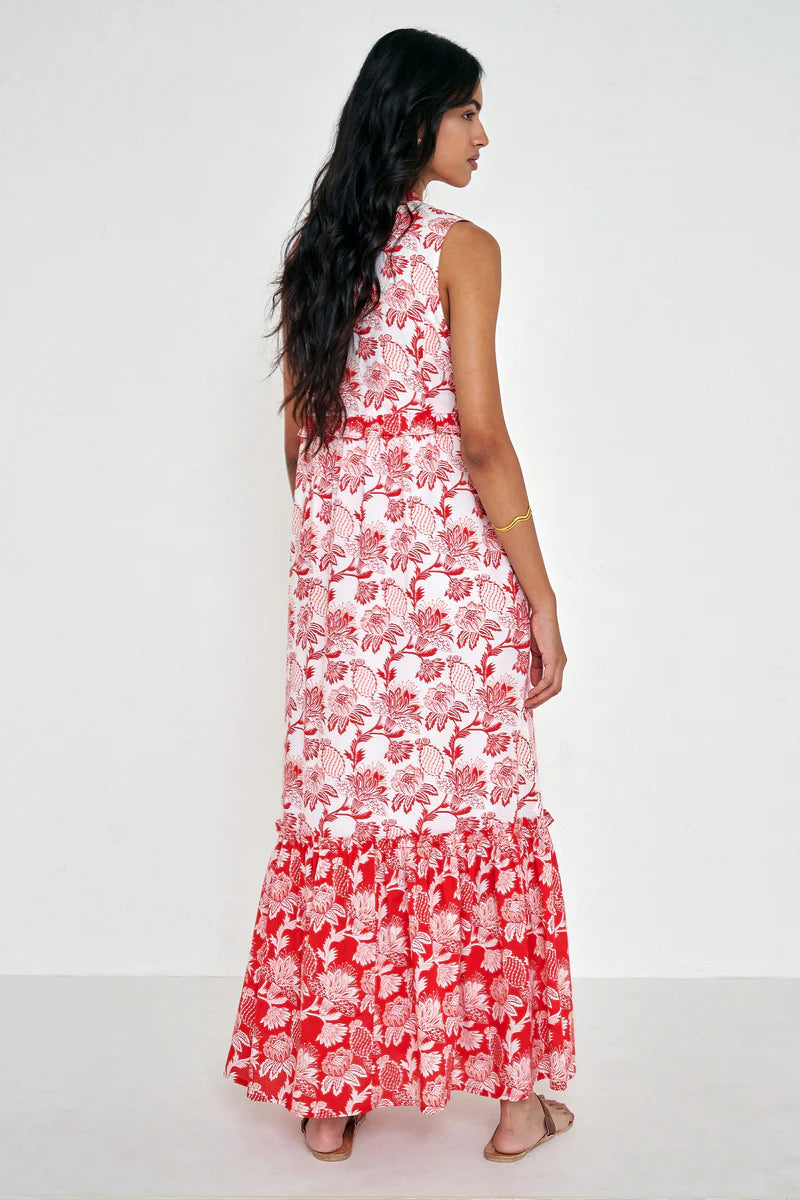 Constance Dress full body back view on model