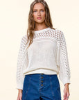 Verona Sweater Top front view