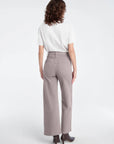 The Mischa Super High Rise Wide Leg Jean full body back