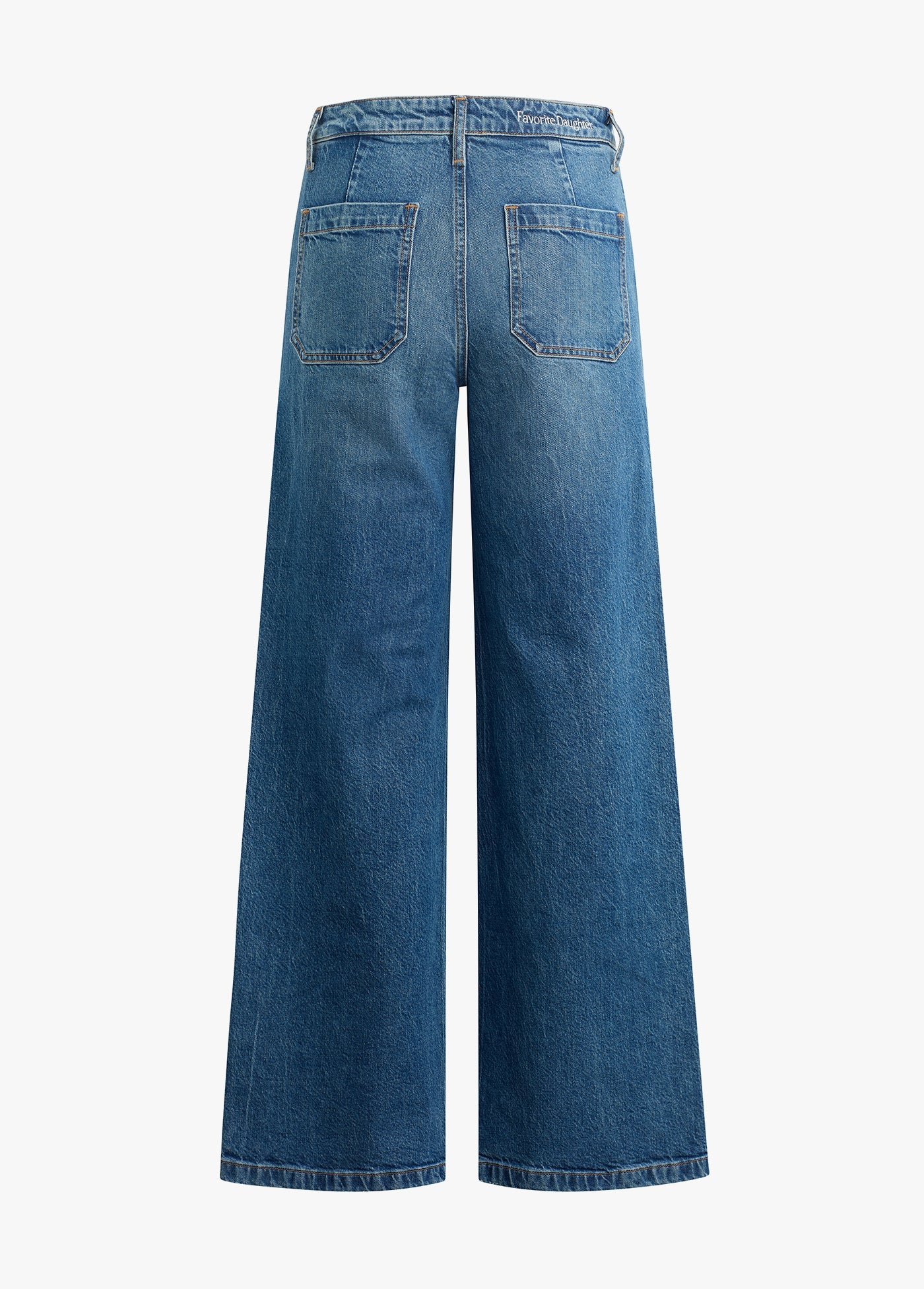 The Mischa Shortie Jean by itself back