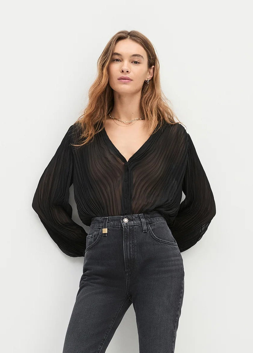 The Change Me Bodysuit Black close up