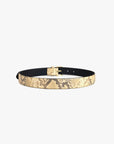 The Snake Print Juni Belt back