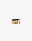 The Snake Print Juni Belt rolled up