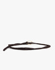 The Woven Knot Belt back view on white background