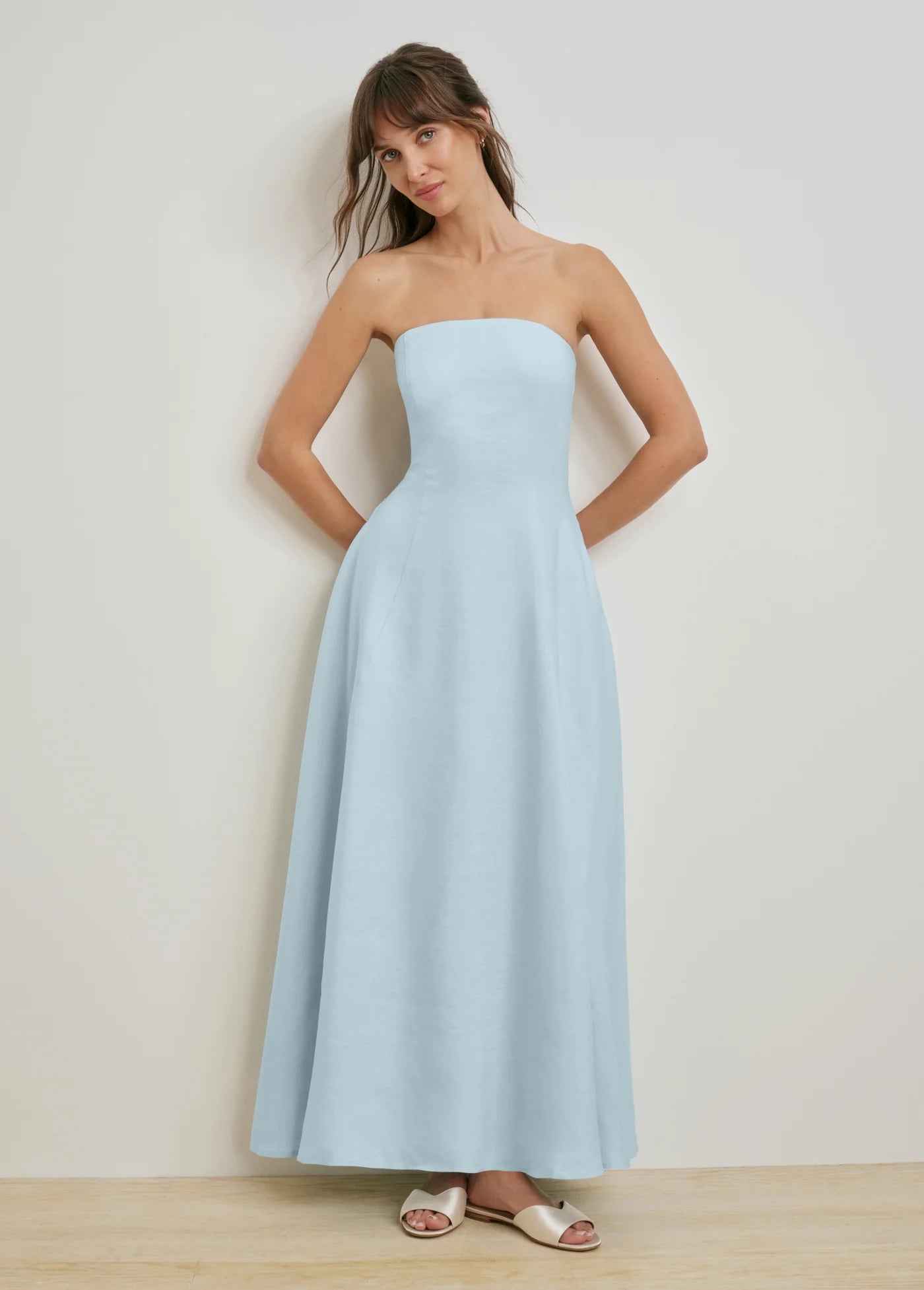 The Favorite Linen Dress front